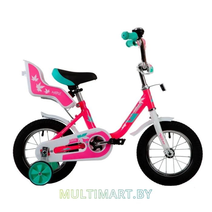 Детский велосипед Novatrack Maple 124MAPLE.PN21 (розовый, 2021)